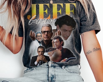 Jeff Goldblum Bootleg T-Shirt: 80s 90s Retro Fan Gift