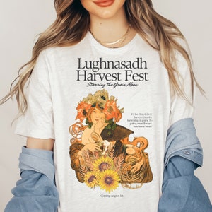 Shirt oogstfeest Lughnasadh: Wicca Pagan T-shirt
