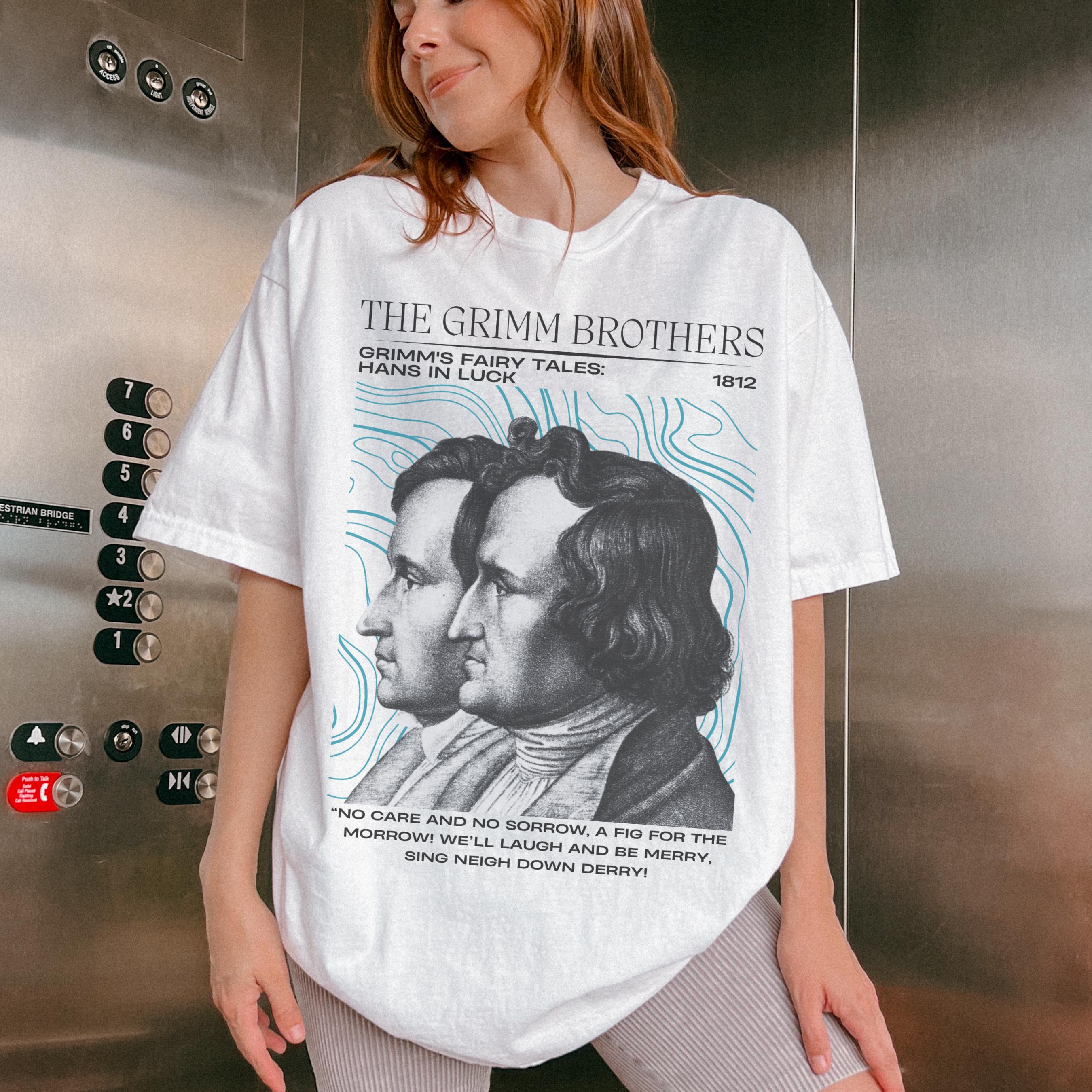 The Grimm Brothers Shirt Grimms Fairytales Author Comfort Colors