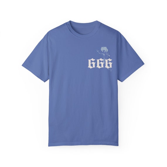 666 Angel Numbers Comfort Colors Shirt Cute Cherub Angel