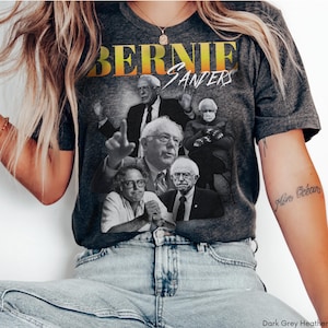 Bernie Sanders Bootleg Shirt Unisex Bella+Canvas Bella Bernie&#39;s Mittens Politican Shirt Gift