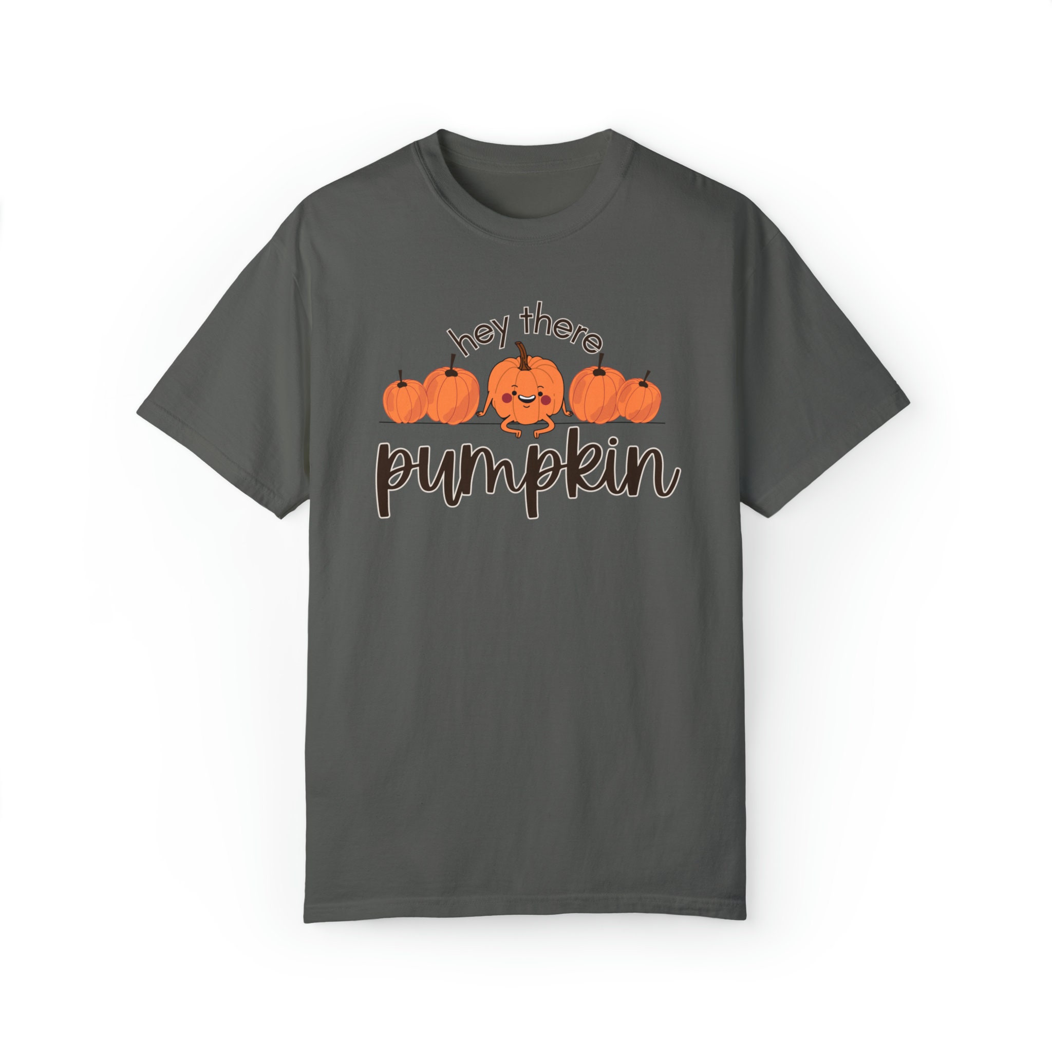 Discover Hey There Pumpkin,  Pumpkin TShirt, Cute Fall T-Shirt, Happy Thanksgiving Shirt, Hello Fall Pumpkin Shirt, Fall Season Pumpkin