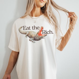 Anti Billionaire Shirt Eat The Rich Comfort Colors People Over Profit The Only Minority Unisex TShirt Leftist Progressive Social Justice