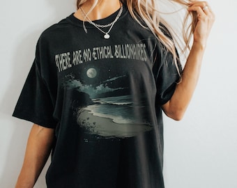 Anti Billionaire Comfort Colors T-Shirt: People Over Profit Unisex Tee