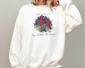 Queer Christmas Cardinals Sweatshirt: Make the Yuletide Gay LGBTQIA+ Happy Holigays