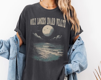 Anti Billionaire Comfort Colors T-Shirt: People Over Profit