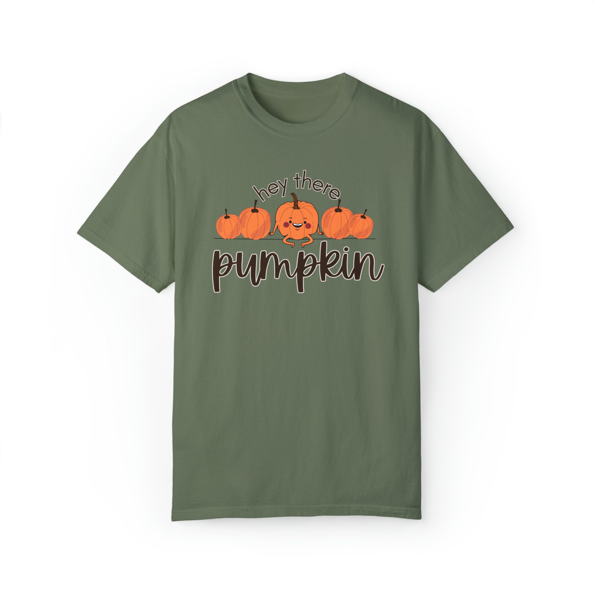 Discover Hey There Pumpkin,  Pumpkin TShirt, Cute Fall T-Shirt, Happy Thanksgiving Shirt, Hello Fall Pumpkin Shirt, Fall Season Pumpkin