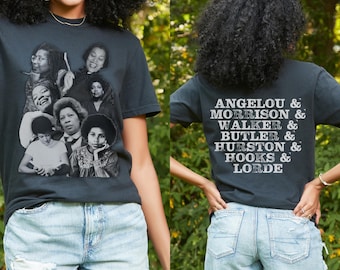 Black Authors T-Shirt: Literary Icon Comfort Colors Tee