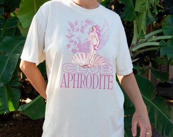 Aphrodite Comfort Colors T-Shirt: Greek Goddess Divine Feminine