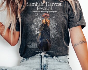 Samhain Harvest Festival Shirt: Wiccan Pagan New Year Sweater