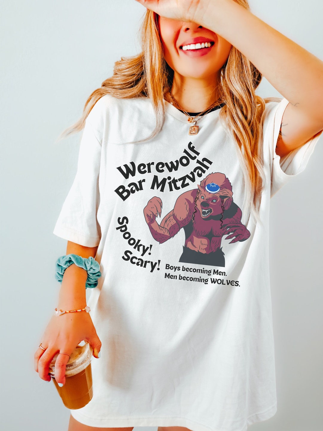 Gift for 30 Rock Fan, Werewolf Bar Mitzvah, Tracy Jordan Quote, Funny ...