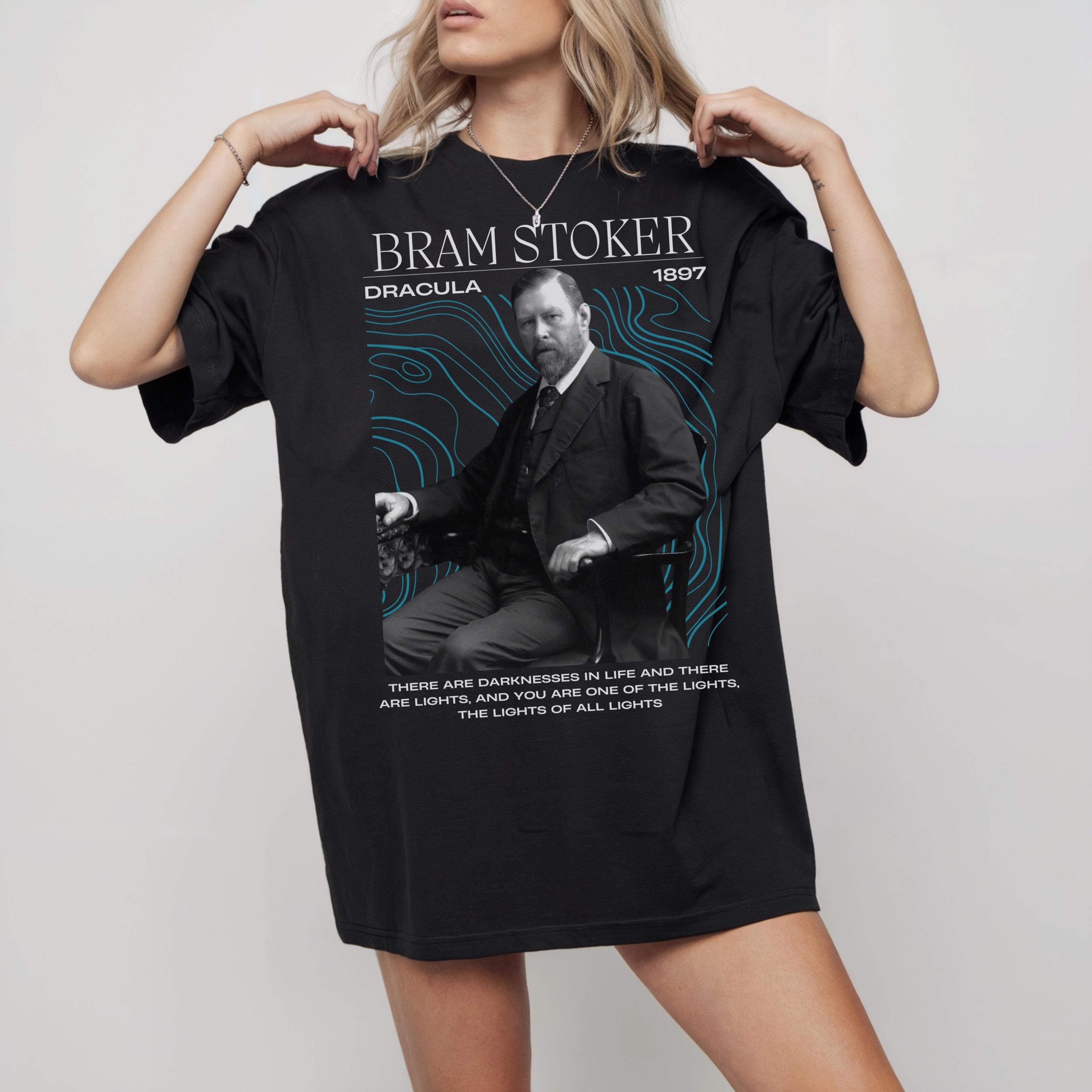 Dracula Bram Stoker Shirt - Comfort Colors Literary Tee - Etsy