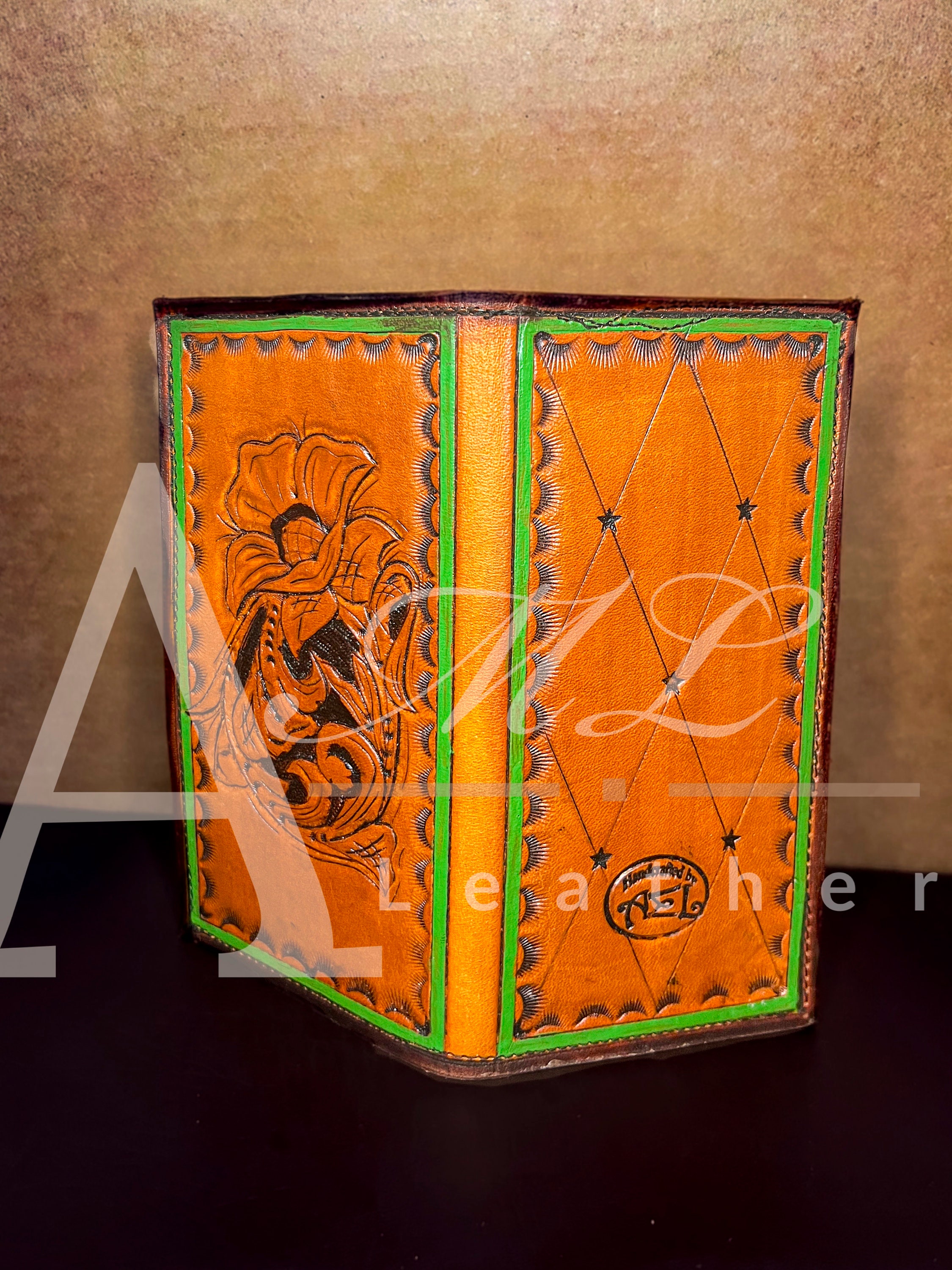 Custom Handtooled Men's Western Rodeo Wallet Etsy