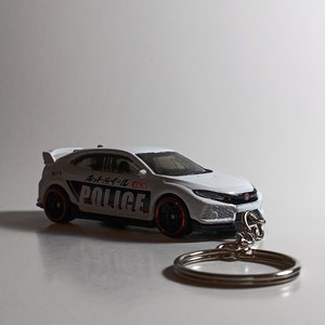 Honda Civic Type-R HotWheel keychain Car keychain Keychain Truck Car Car guy Gift Car guy gift toy car toy Car enthusiast collectible
