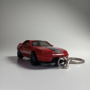 Nissan GT-R R32 HotWheel keychain HotWheels Car keychain Keychain Truck Car Car guy Gift car guy gift toy car toy Car enthusiast collectible