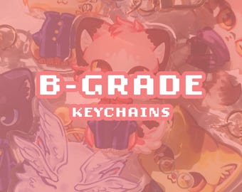 B-Grade || Jujutsu Kittens! Acrylic Keychains || JJK Anime Inspired