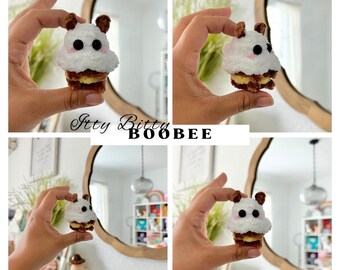 Itty Bitty boobee crochet pattern | no-sew crochet pattern | low-sew crochet pattern