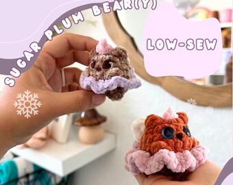 Fairy Princess Bear | Low-Sew crochet | Bear | Market Crochet Pattern | Fast Crochet Pattern