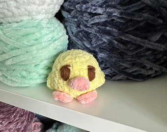 No-Sew Easter Duckling Crochet Pattern | Under 30-minute crochet project | Market-Friendly Pattern
