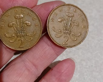 レトロ　レア　希少コイン　アンティーク　エリザベス２世　ヴィンテージ　外国コイン イギリス 1 ニュー ペニー、1971 年、1973 年。1977 年、1978 年