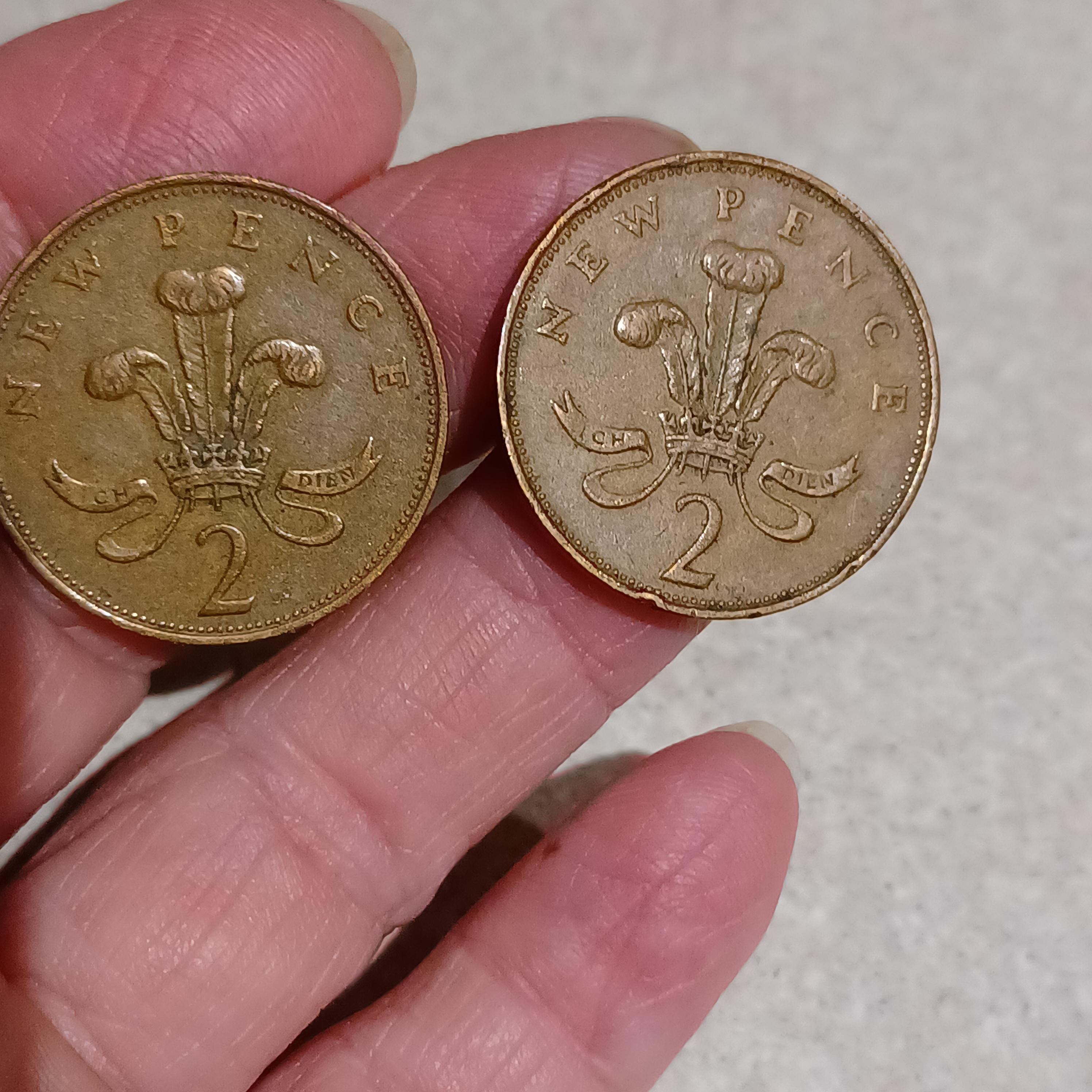 【最高鑑定】1971年 イギリス 2ペンス コイン 銅貨 MS67RD イギリス 2ペンス硬貨☆1971年／未使用／アンティークコイン
