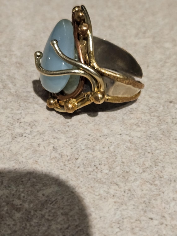 Stunning Statement Artisan-Made Sterling Silver O… - image 2