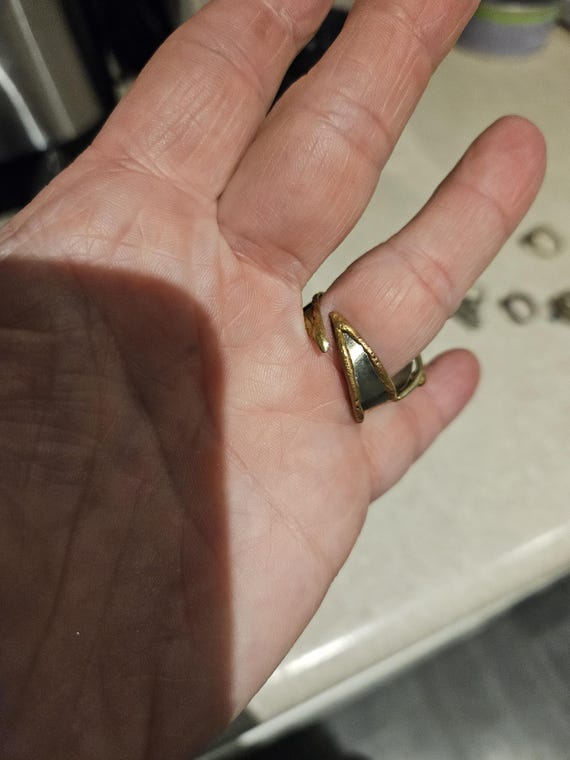 Stunning Statement Artisan-Made Sterling Silver O… - image 9