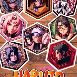 I made Naruto stickers for my son! They are so cute and had to share :) (  these are not my design) : r/Naruto