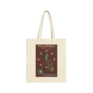 Vintage Airline Aviation Canvas Tote Bag - Traveler Gift, Retro Carryall, Pilot Accessories, Plane Lover Shopping Bag, Aircraft Theme