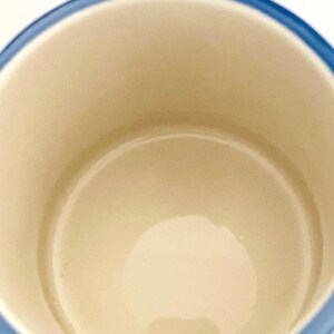 Anthropologie Colorway Monogram “L” Ceramic Blue Mug image 6