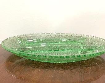 Indiana Glass Company Divided Relish Dish
