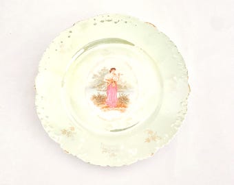 1896-1906 Antique Rosenthal Bavaria ”Monbijou” Plate