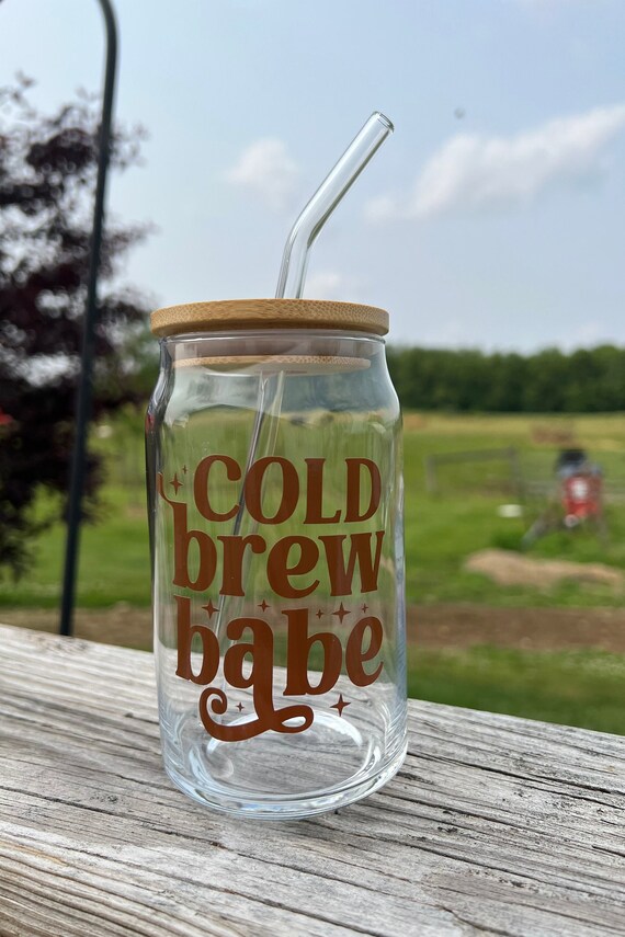 Glass Can Cup, Libby Cup, Can Glasses, Customize, 20 or 16oz Glass