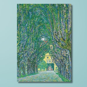 Gustav Klimt Canvas Wall Art  Framed Canvas Print Wall Art Famous Art,Frame Large Wall Art,Vintage Art,Green Art,Gustav KlimtGift,Wall Decor