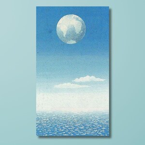 Rene Magritte Canvas Wall Art,René Magritte The invisible mirror Wall Art,Surrealism Art,Print,Canvas Poster&Panel,Home Wall Decor Gifts/52