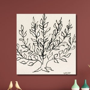 Henri Matisse The Plain Tree Poster / Canvas Art Reproduction, Abstract Wall Art Print, Modern Art Painting, Expressionism Art Print