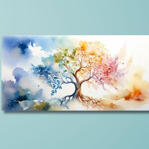 Gustav Klimt the Tree of Life Canvas Wall Art Tree Life Art, Gustav Klimt Gift Canvas, The Tree Of Life Canvas, Tree Life Canvas Art gift/11