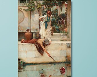 John William Waterhouse Ophelia Leinwanddruck: Pre-Raphaelite Art