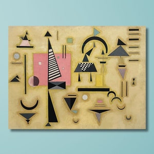 Wassily Kandinsky Canvas Wall Art, Poster , Art Gallery Exhibition/Wassily Kandinsky Canvas Home Decor Wassily Kandinsky Art Ready to Hang