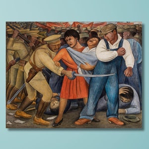 Diego Rivera Wall Art,The Flower carrier Canvas Wall Art,Diego Rivera Home Decor,Diego Rivera Poster,Office Wall Decor Wall Art,Rivera Print