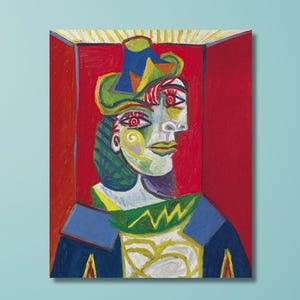 パブロ・ピカソ、画家とモデル、1963年、精密複製、美術印刷 - Etsy 日本