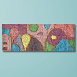 Mild Fruit (ca. 1930s) painting in high resolution by Paul Klee canvas wall art, Exhibition Poster Expressionism Classic Wall Art,Gifts /46