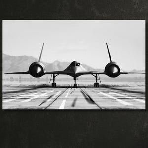 Lockheed SR-71 Blackbird Poster: Luftfahrt, Geschenk für Piloten