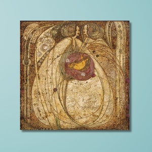 Margaret Macdonald Mackintosh Canvas Wall Art Margaret Macdonald Prints, Mackintosh Poster Mackintosh Gift Arts Ready To Hang art
