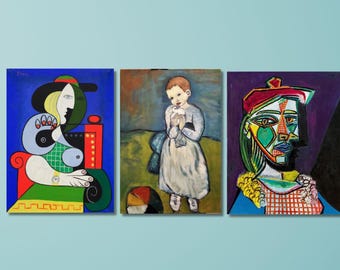 パブロ・ピカソ 鳥かご カスタムフレームプリント - Etsy 日本