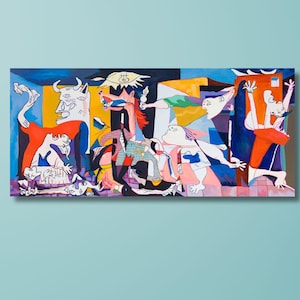 Picasso Guernica Canvas Print: Classical Art Reproduction, Home Decor