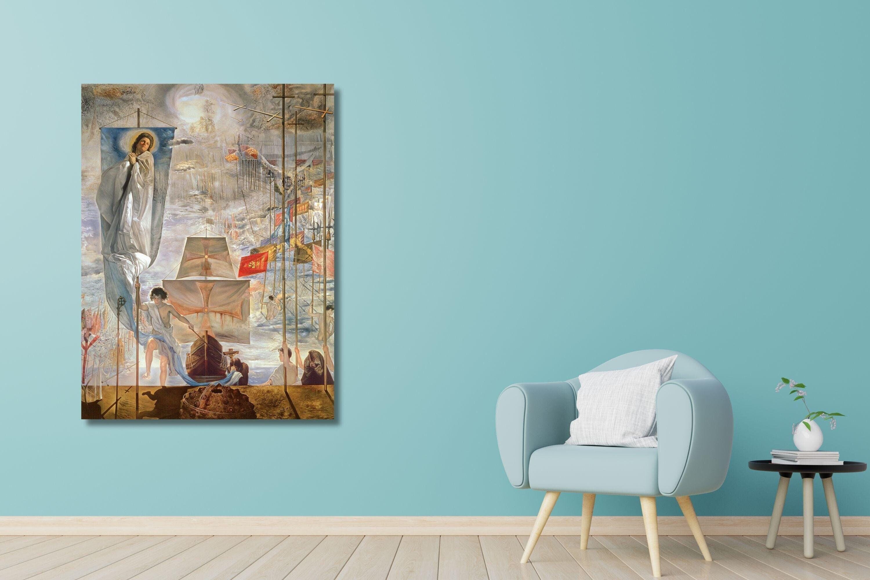 Salvador Dalí: El descubrimiento de América - Impresión artística