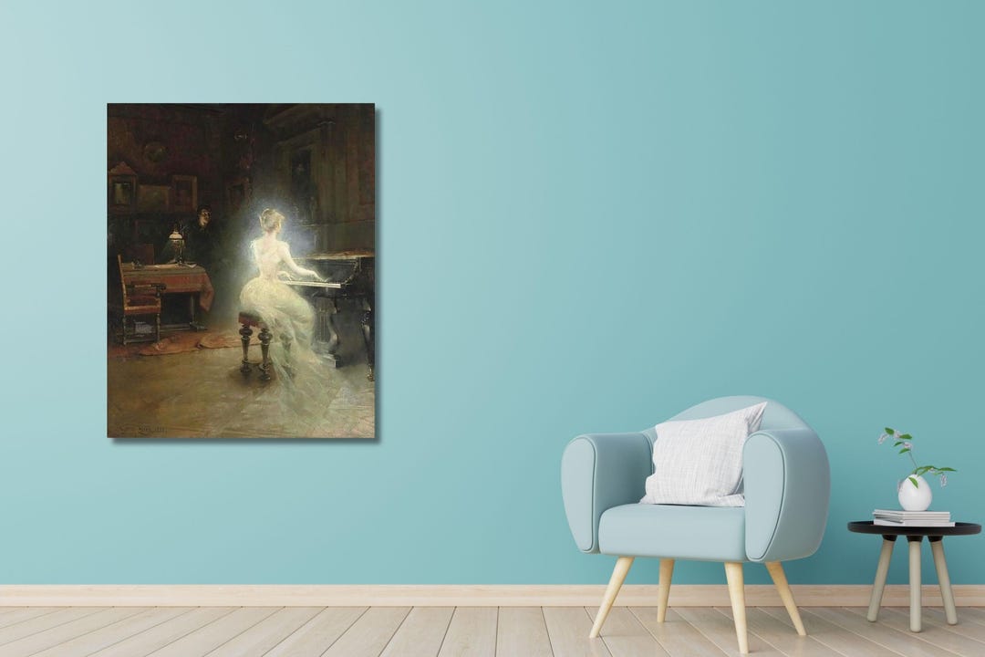 George Roux Canvas Print: Spiritual Art Wall Hanging Decor - Etsy