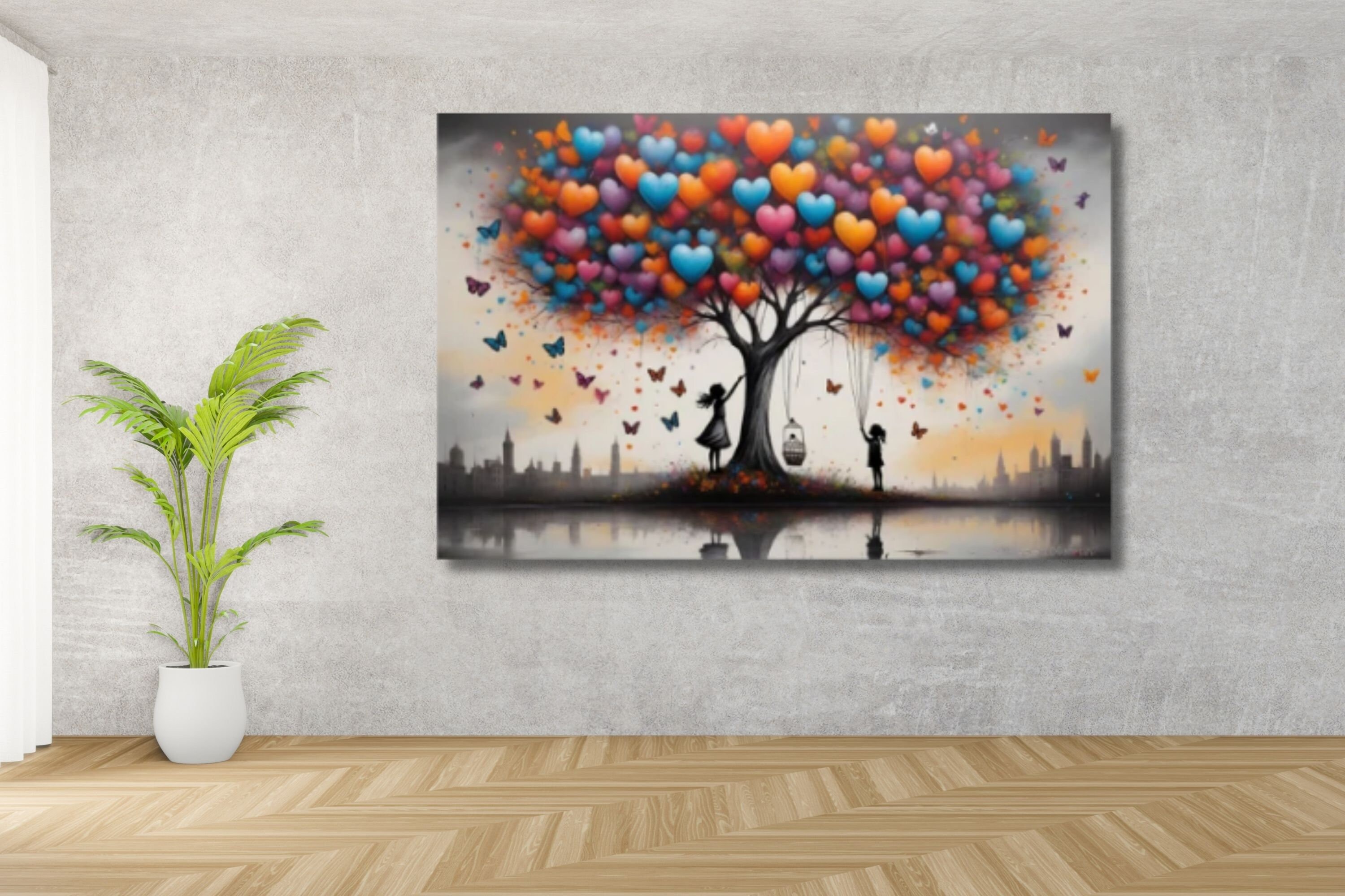 【希少】クリムト 生命の木 バクシア バンクシー 額入り キャンバスアート 希少】クリムト 生命の木 バクシア バンクシー 額入り