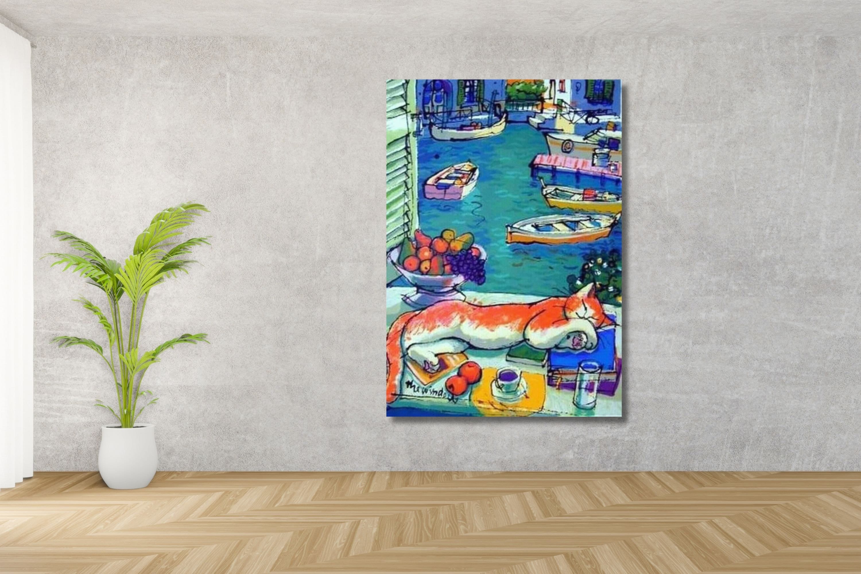 Henri Matisse, Cat, Matisse Printable Wall Art, Henri Matisse Window ...
